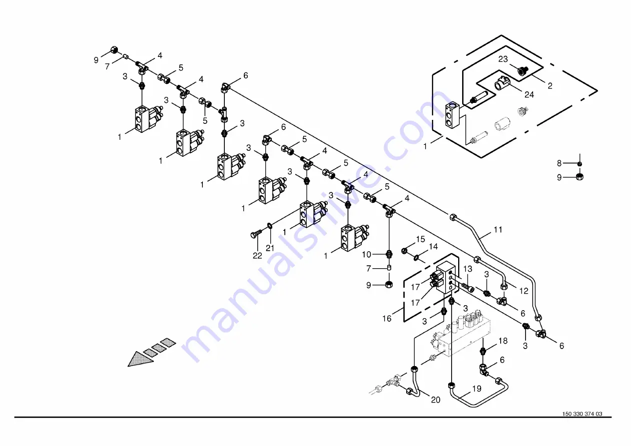 Krone BiG M 420 CRI CAT Spare Parts Download Page 424