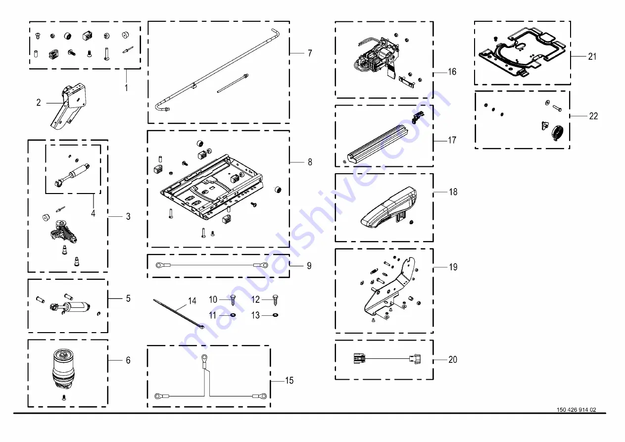 Krone BiG M 420 CRI CAT Spare Parts Download Page 464