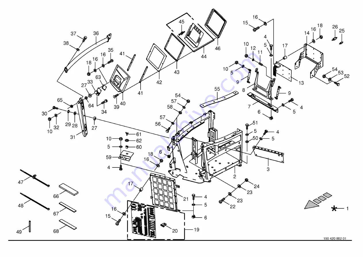 Krone BiG M 420 CRI CAT Spare Parts Download Page 502