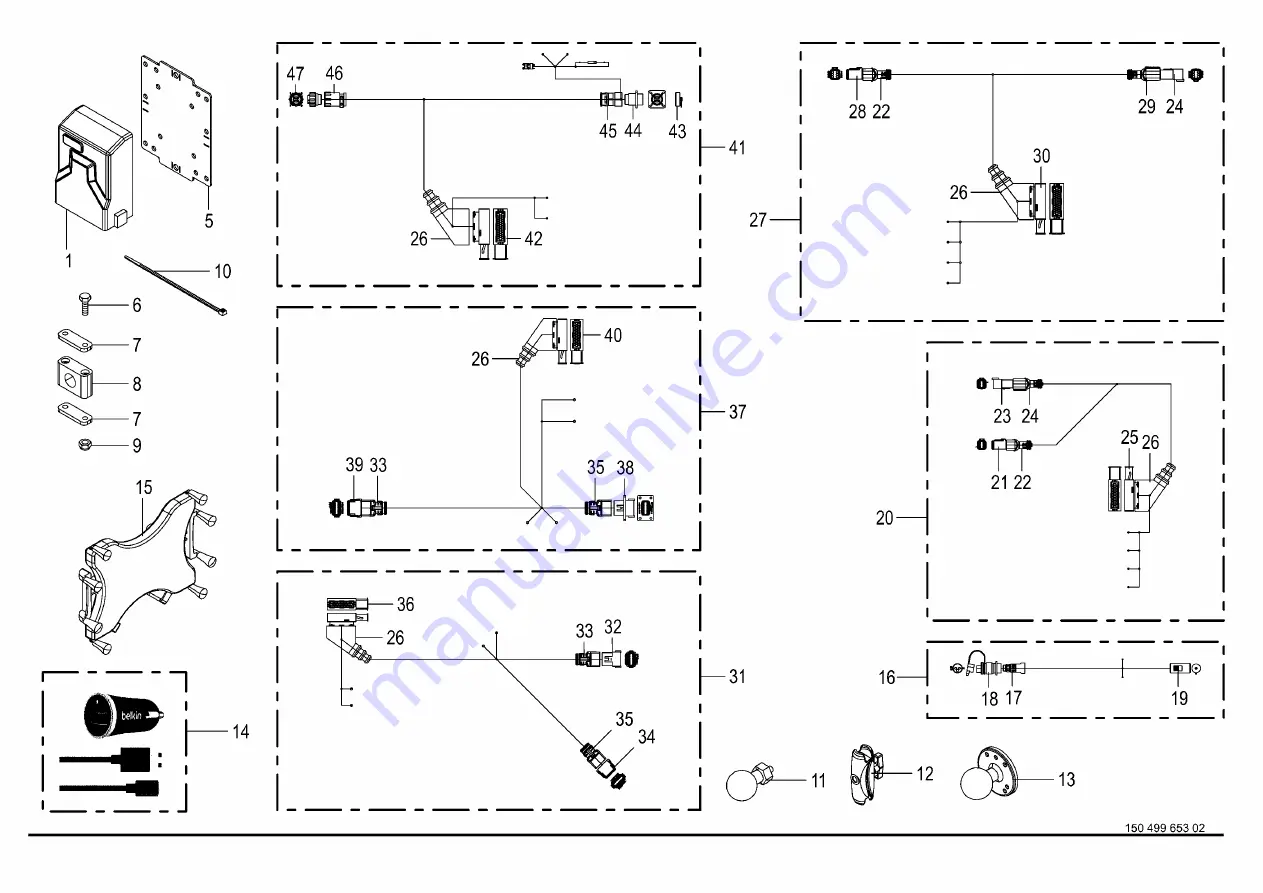 Krone BiG M 420 CRI CAT Spare Parts Download Page 566