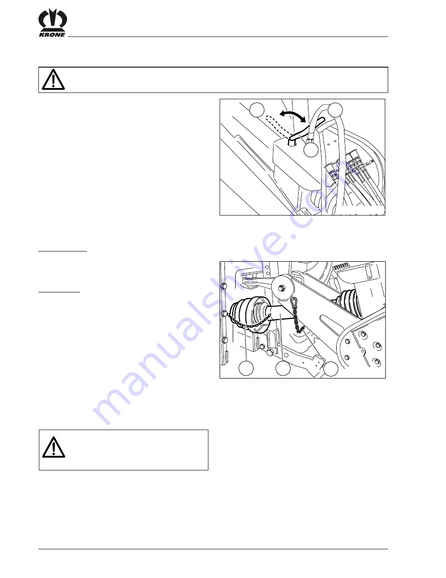 Krone Big Pack 127 / MultiCut Operating Manual Download Page 30