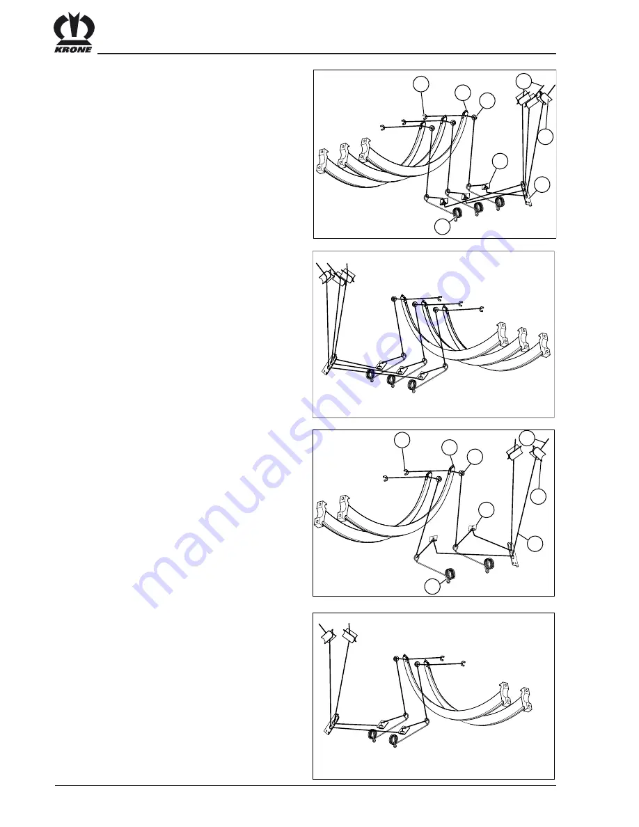 Krone Big Pack 127 / MultiCut Operating Manual Download Page 52