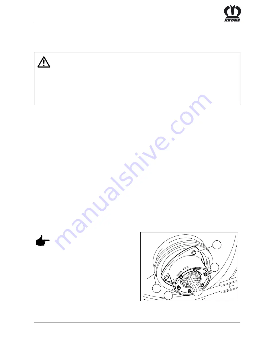 Krone Big Pack 127 / MultiCut Operating Manual Download Page 91