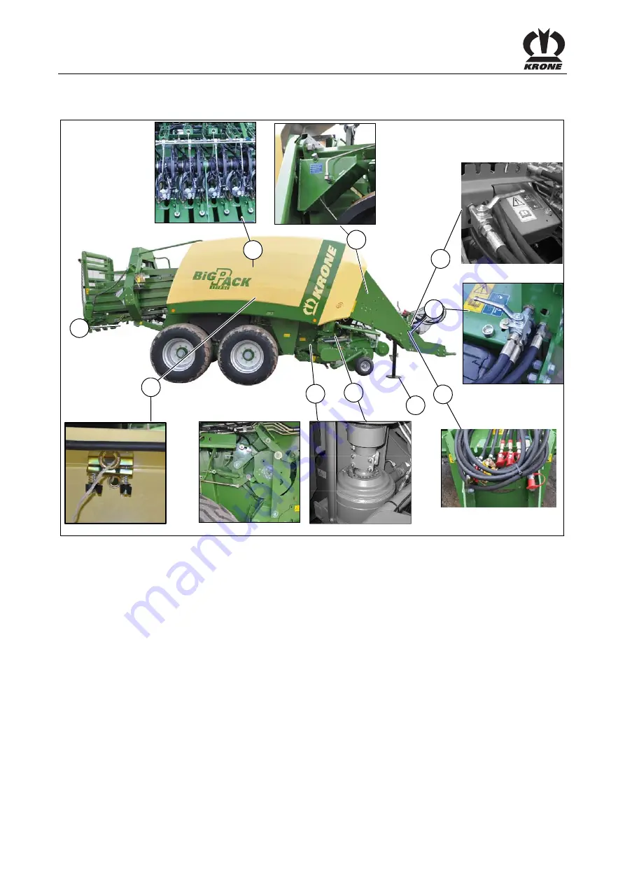 Krone Big Pack 1270 HS Original Operating Instructions Download Page 28