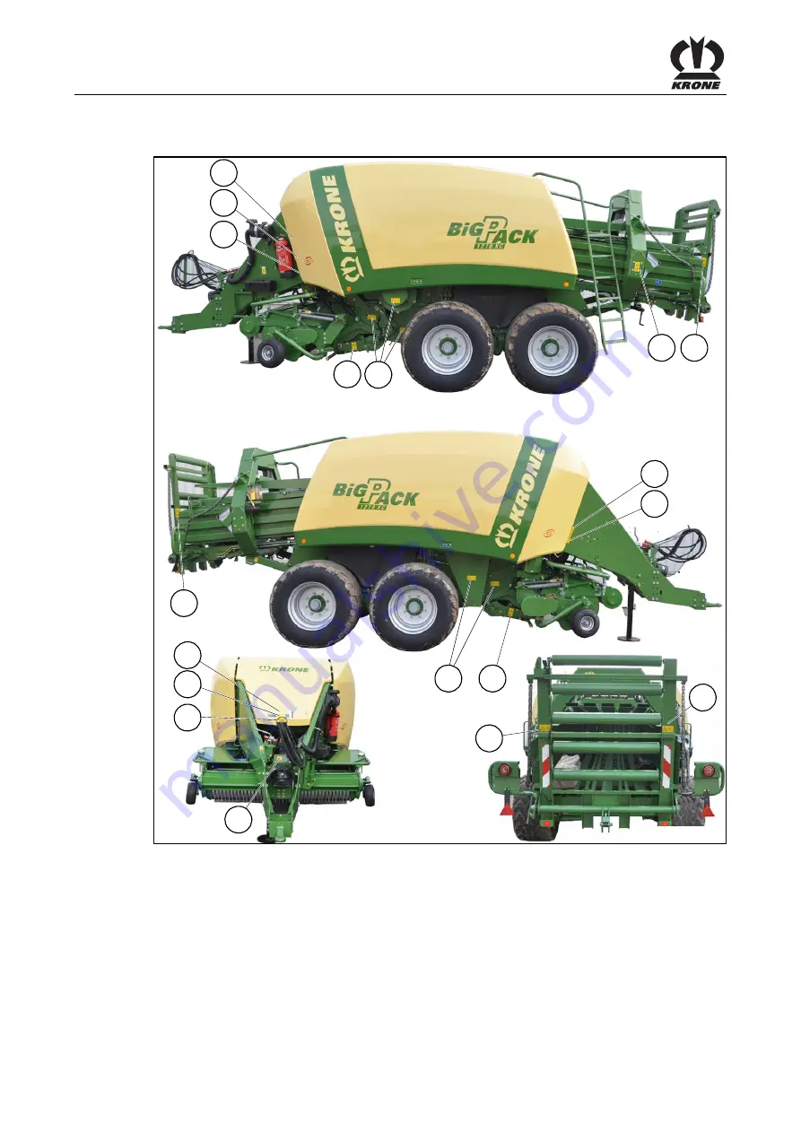 Krone Big Pack 1270 HS Скачать руководство пользователя страница 40