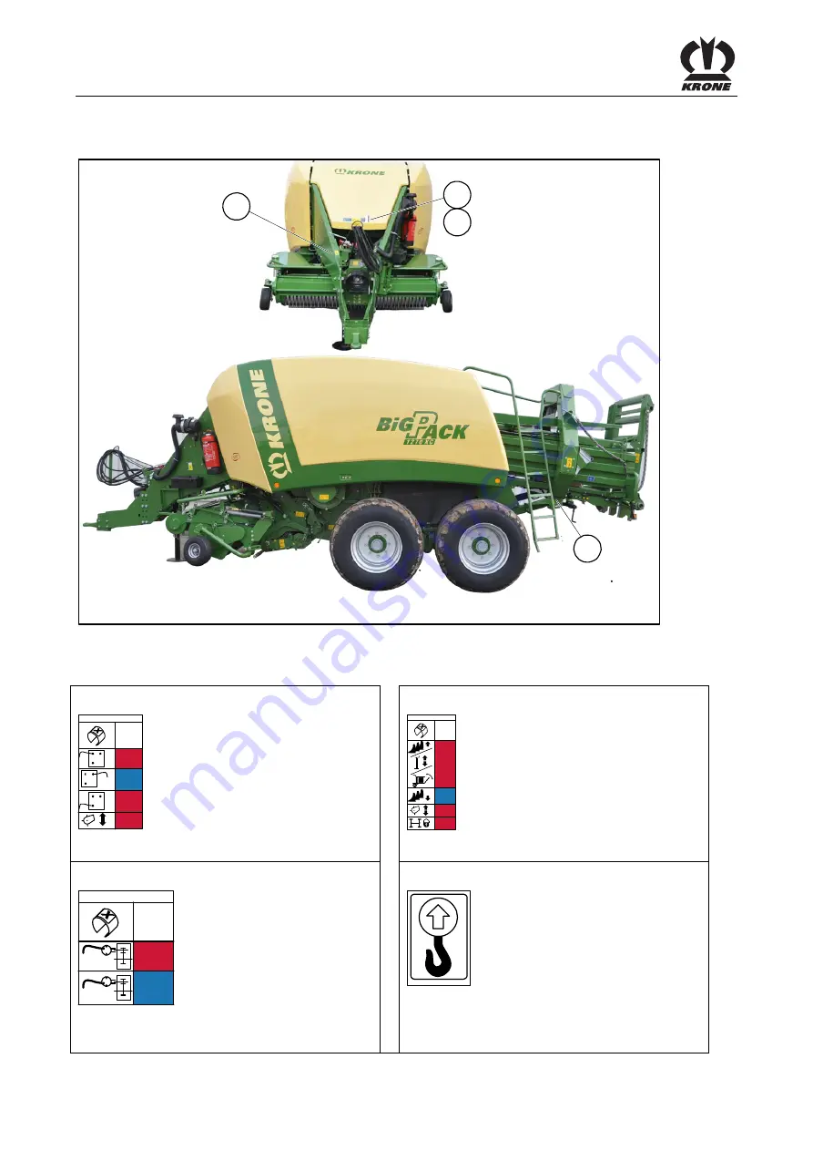 Krone Big Pack 1270 HS Скачать руководство пользователя страница 42