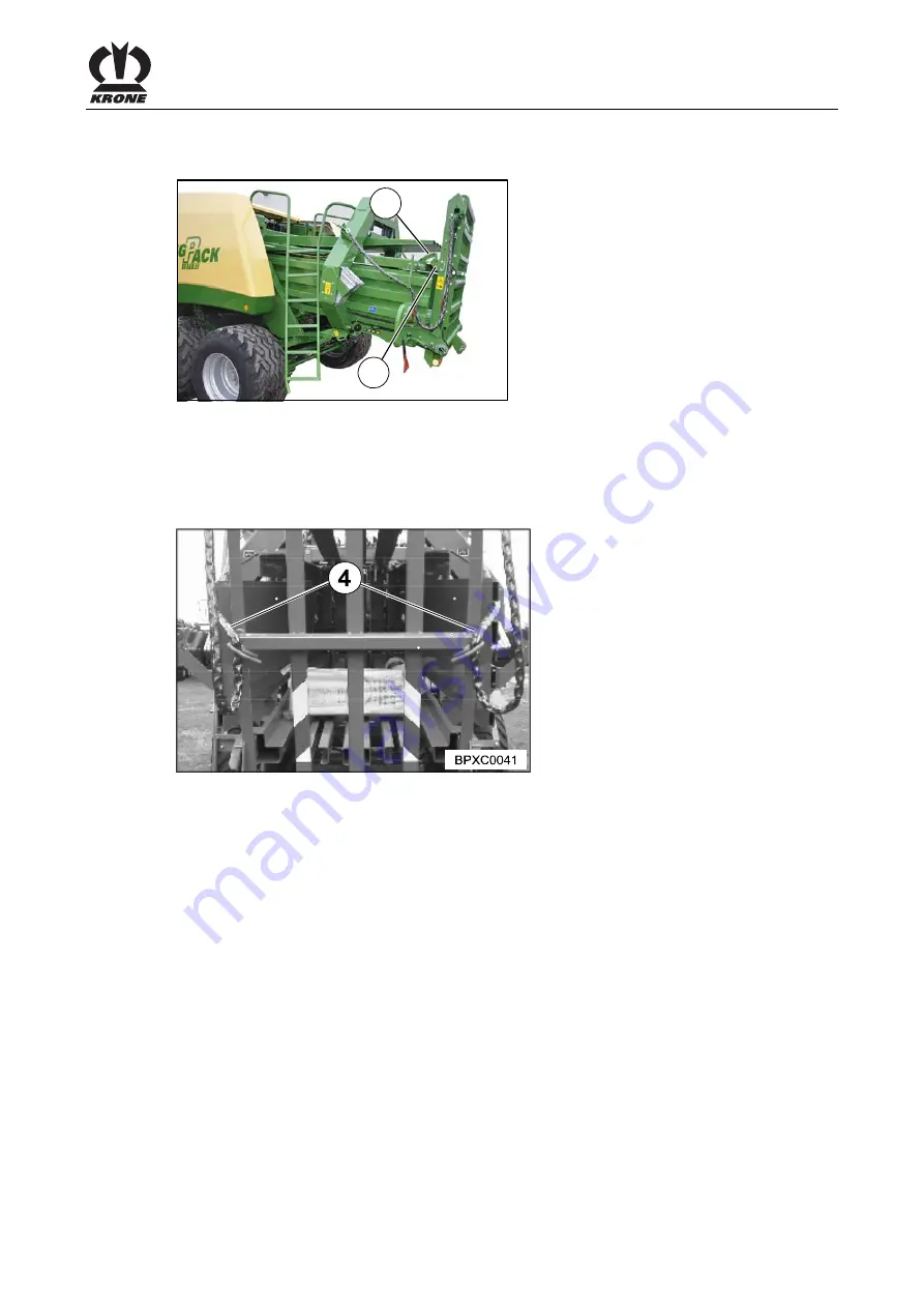 Krone Big Pack 1270 HS Original Operating Instructions Download Page 71