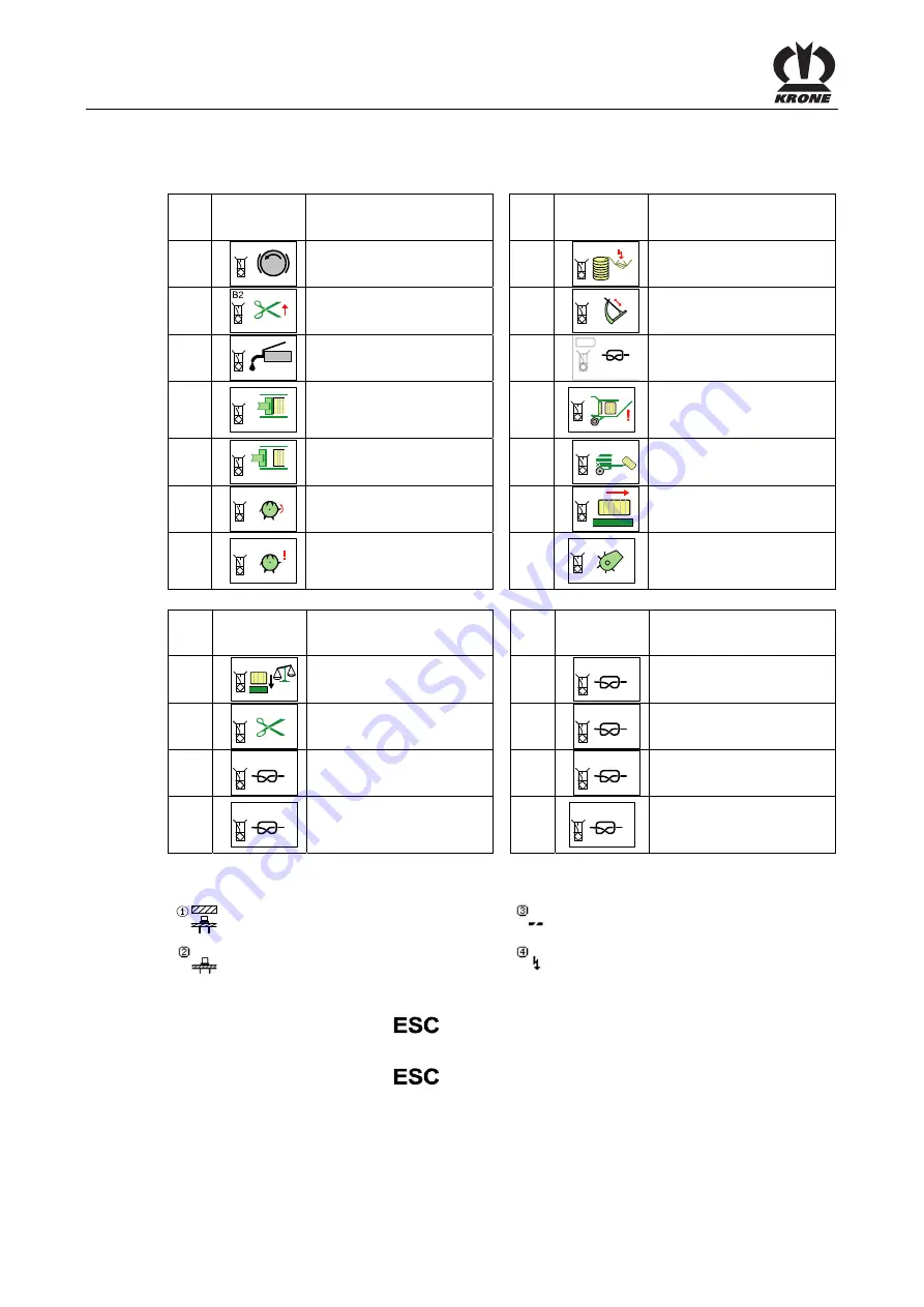 Krone Big Pack 1270 HS Original Operating Instructions Download Page 124