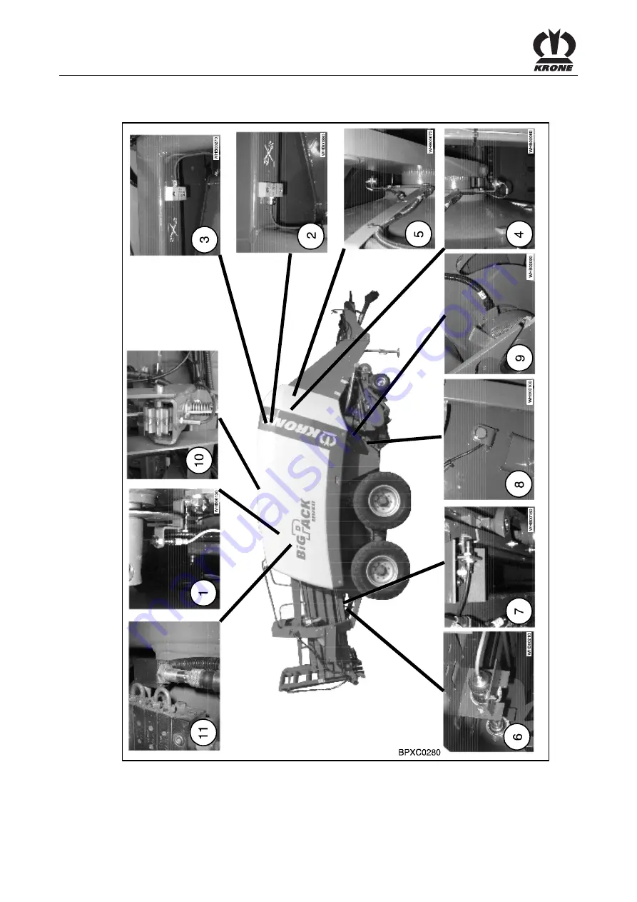 Krone Big Pack 1270 HS Original Operating Instructions Download Page 266