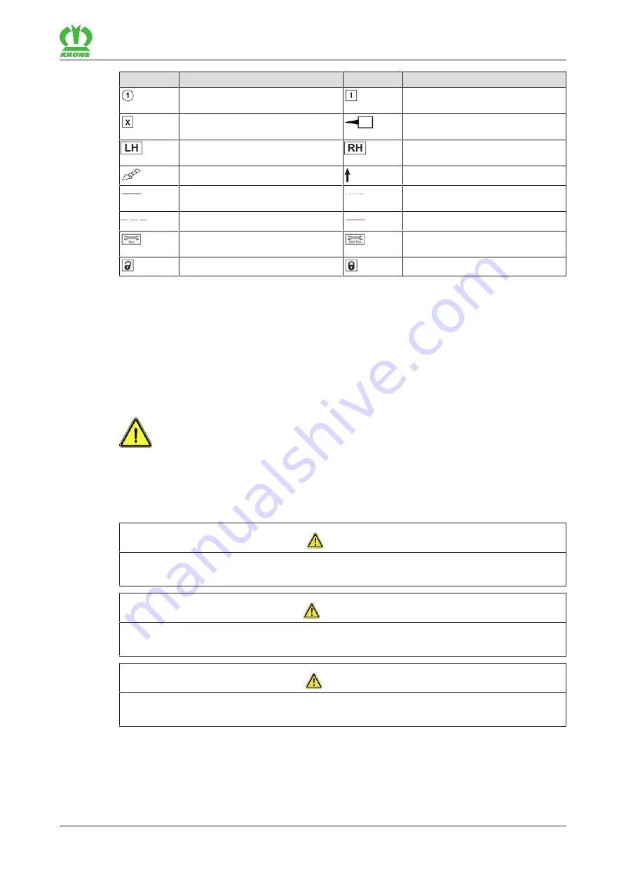 Krone Big Pack 1270 XC Original Operating Instructions Download Page 11