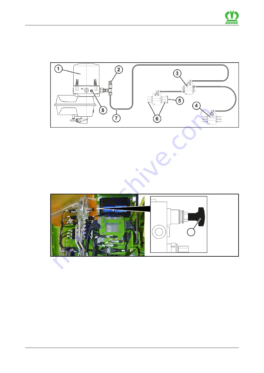 Krone Big Pack 1270 XC Original Operating Instructions Download Page 56