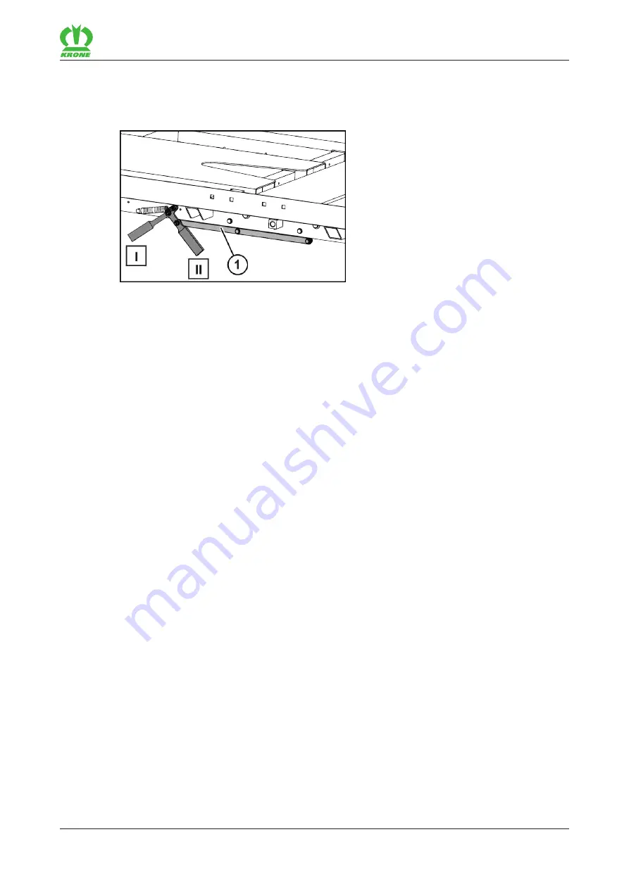 Krone Big Pack 1270 XC Original Operating Instructions Download Page 57