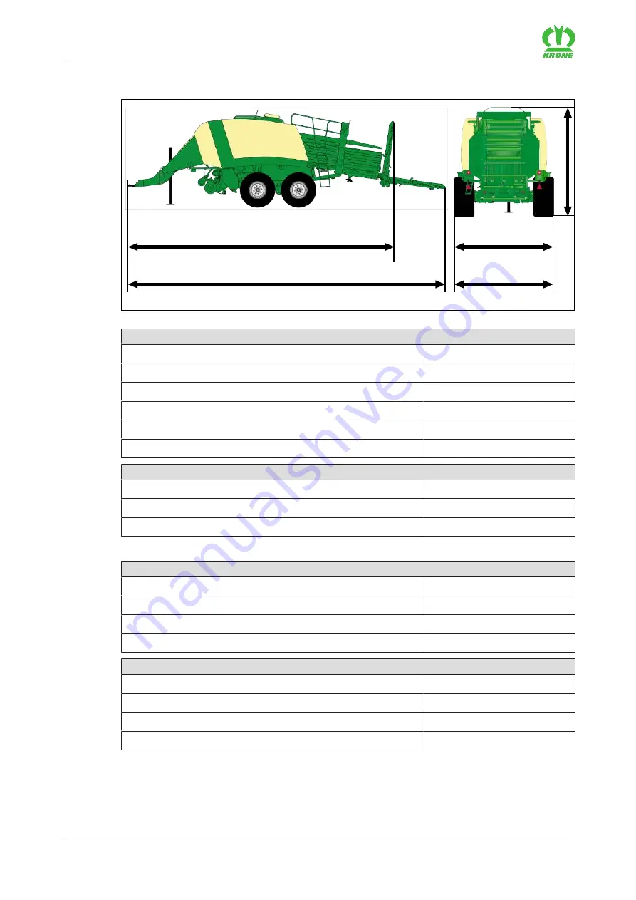 Krone Big Pack 1270 XC Original Operating Instructions Download Page 58