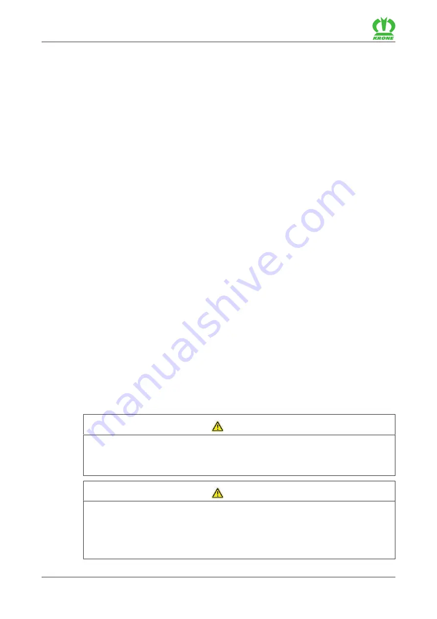 Krone Big Pack 1270 XC Original Operating Instructions Download Page 84