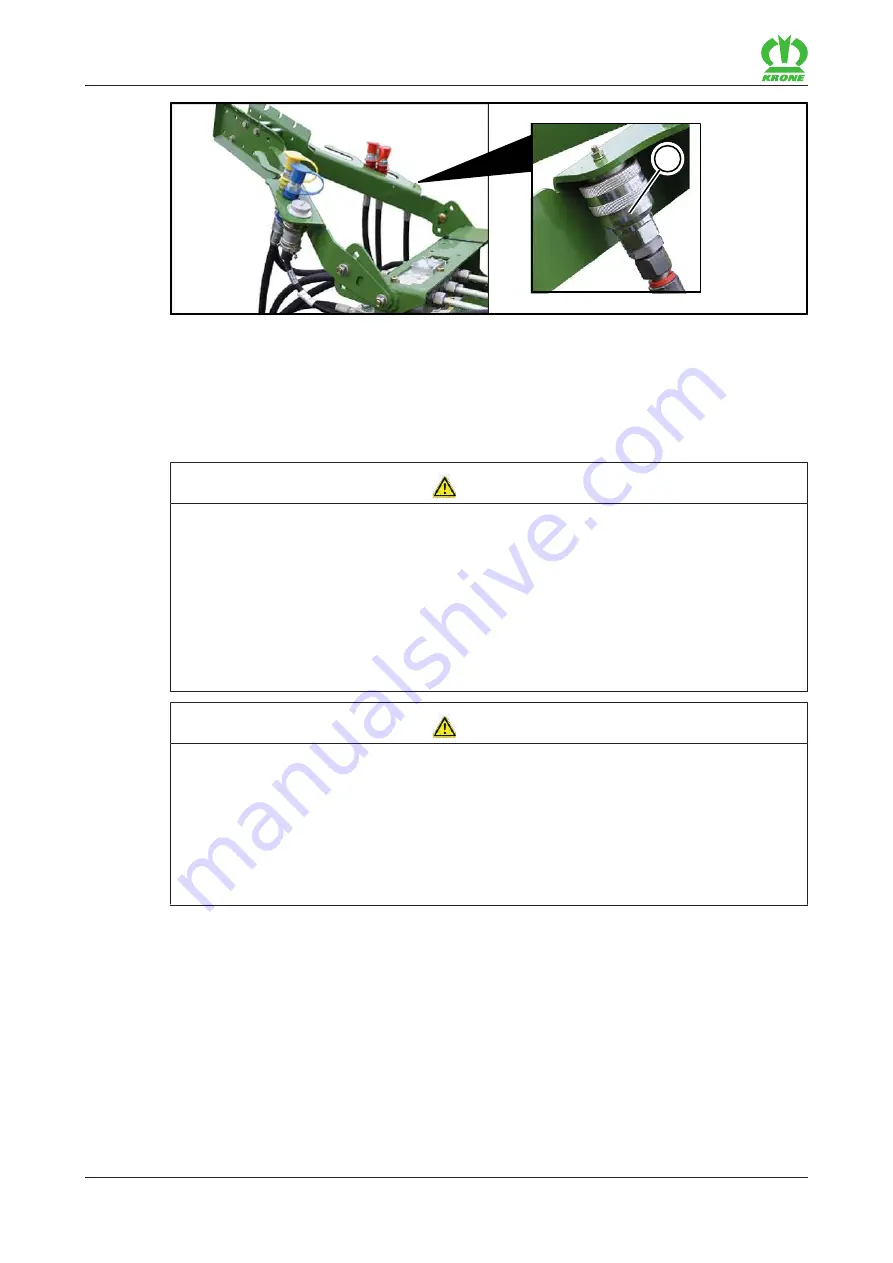 Krone Big Pack 1270 XC Original Operating Instructions Download Page 88