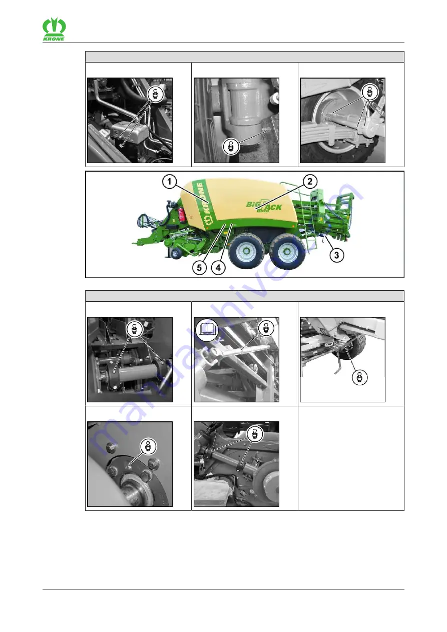 Krone Big Pack 1270 XC Original Operating Instructions Download Page 277