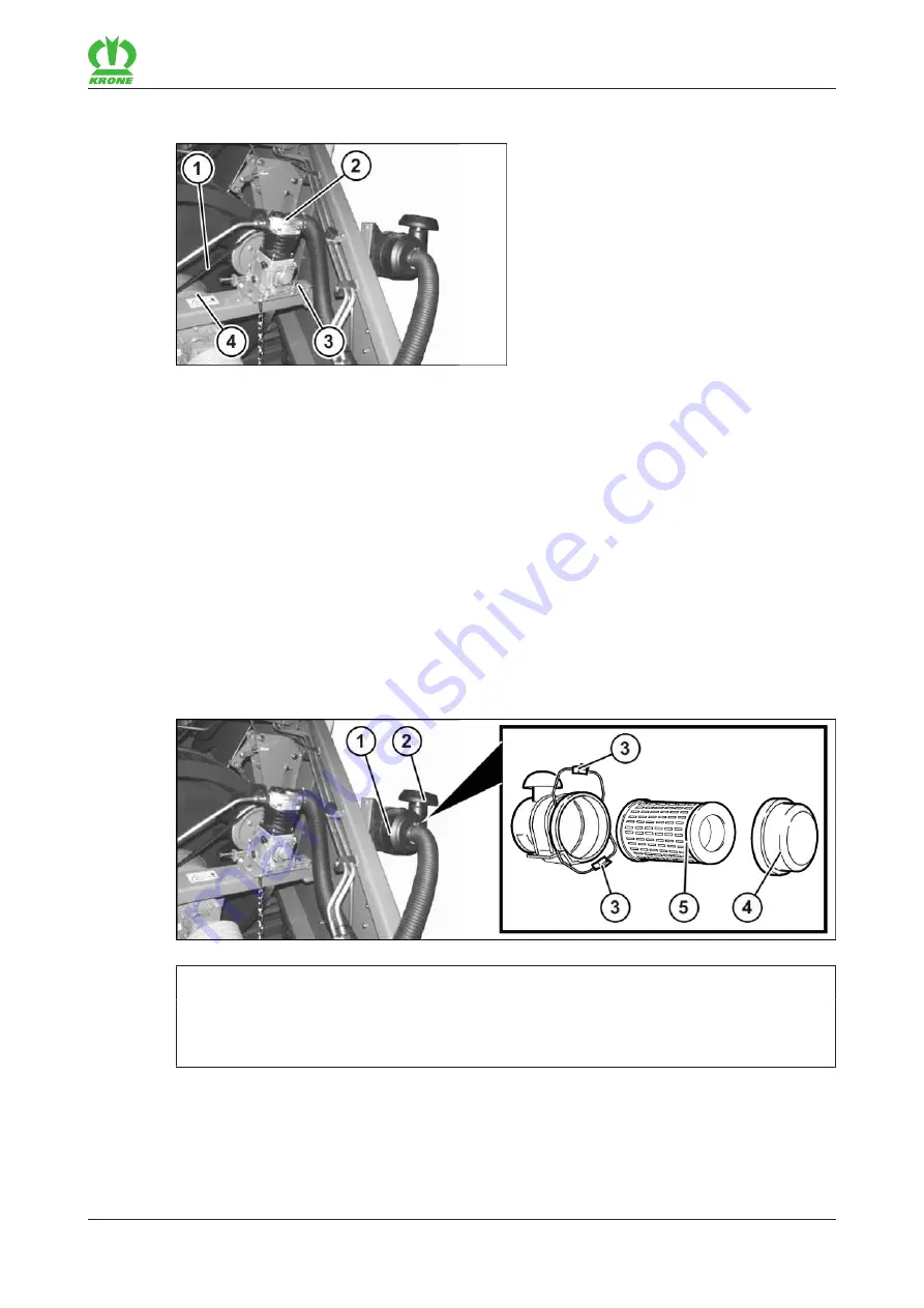 Krone Big Pack 1270 XC Original Operating Instructions Download Page 297