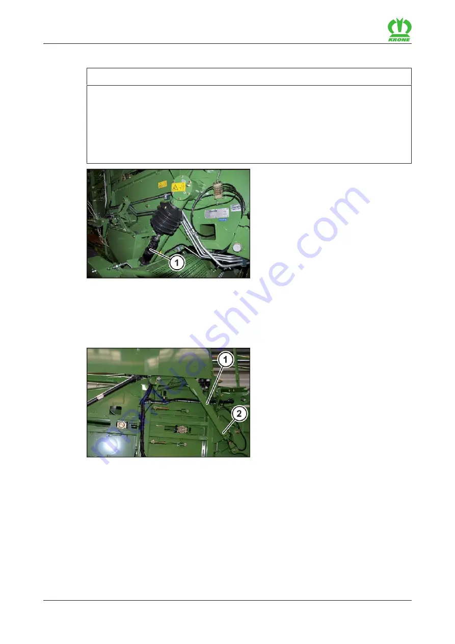 Krone Big Pack 1270 Original Operating Instructions Download Page 48