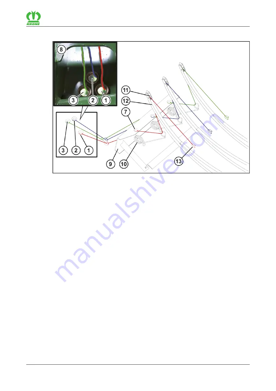 Krone Big Pack 1270 Original Operating Instructions Download Page 97