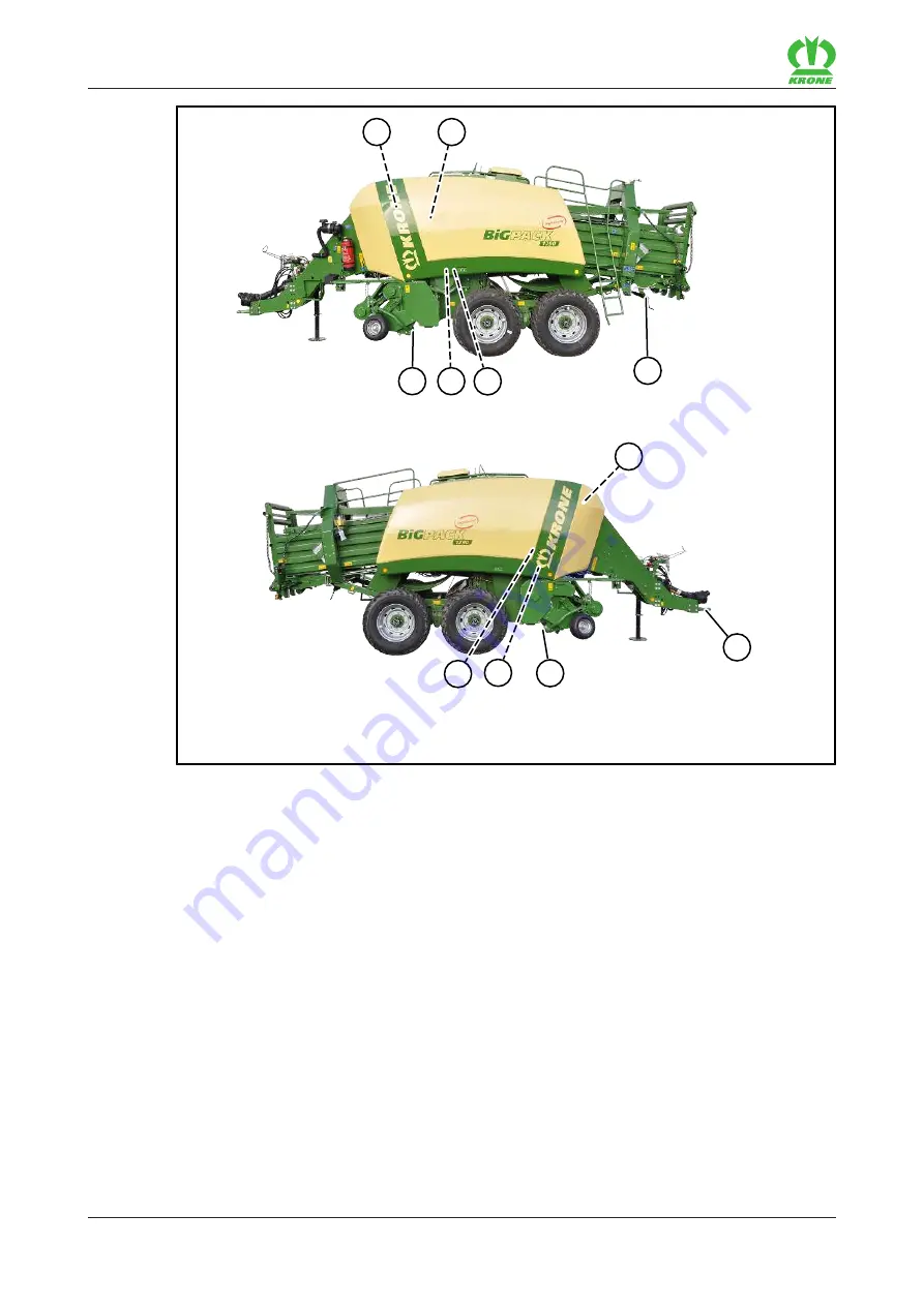 Krone Big Pack 1270 Скачать руководство пользователя страница 220