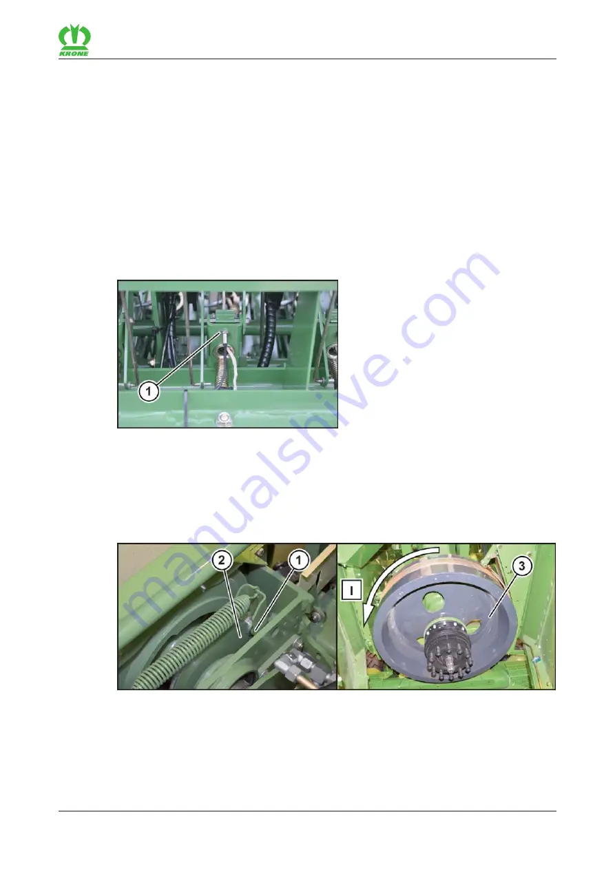 Krone Big Pack 1290 HDP Original Operating Instructions Download Page 51