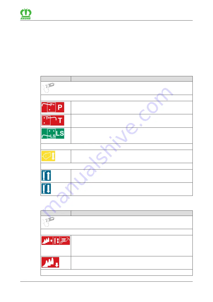 Krone Big Pack 1290 HDP Original Operating Instructions Download Page 61