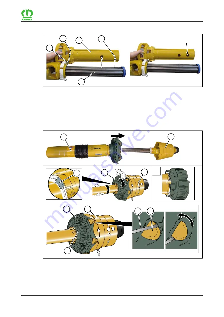 Krone Big Pack 1290 HDP Original Operating Instructions Download Page 75