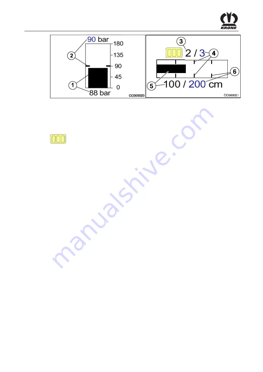 Krone Big Pack 4x4 Operator'S Manual Download Page 74