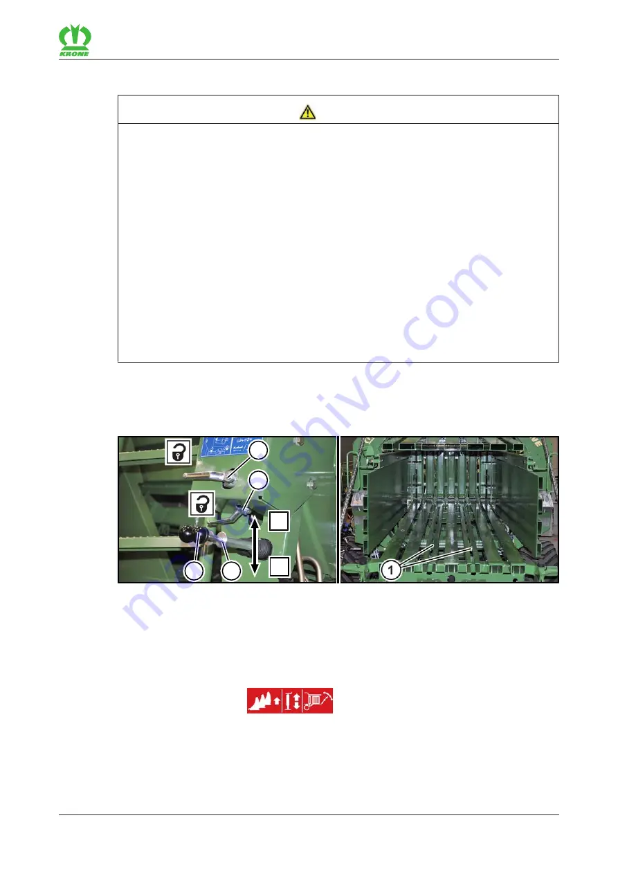 Krone BiG Pack 870 HDP XC Original Operating Instructions Download Page 105