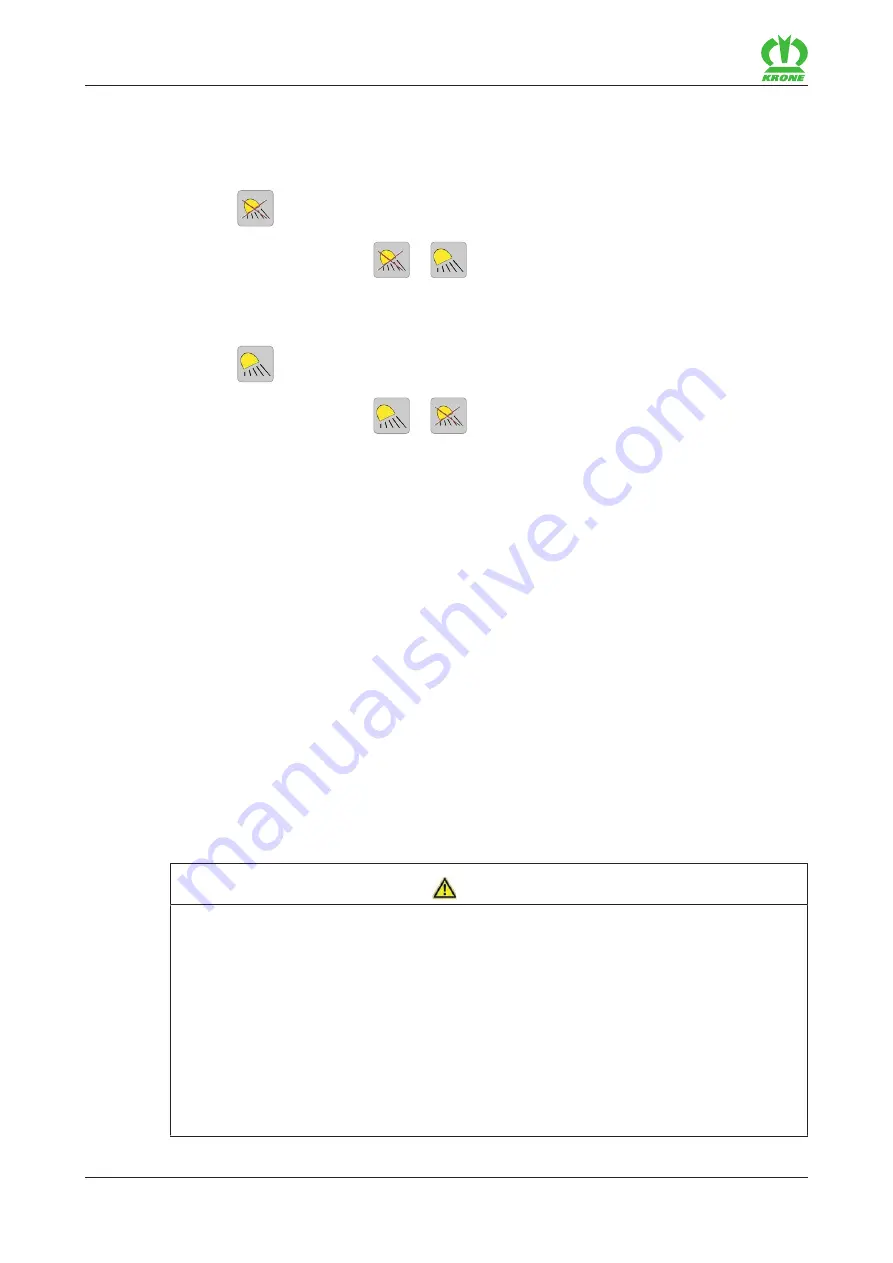 Krone BiG Pack 870 HDP XC Original Operating Instructions Download Page 112