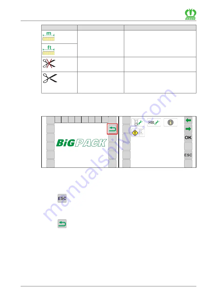 Krone BiG Pack 870 HDP XC Original Operating Instructions Download Page 132