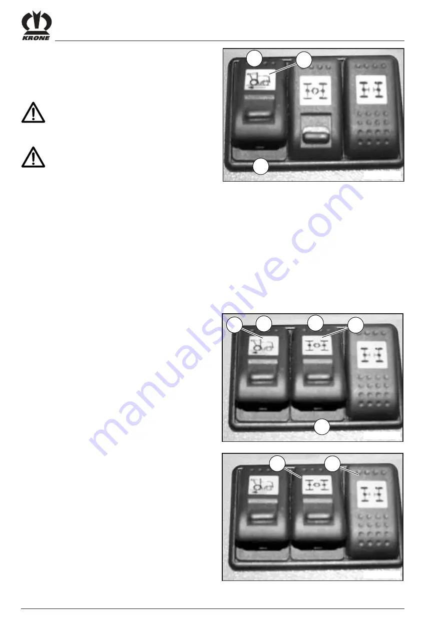 Krone BiG X 1000 Original Operating Instructions Download Page 52