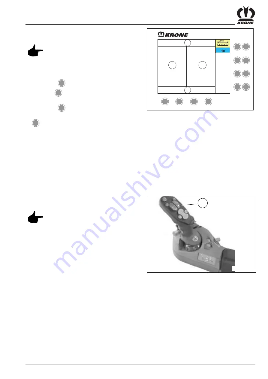 Krone BiG X 1000 Original Operating Instructions Download Page 73