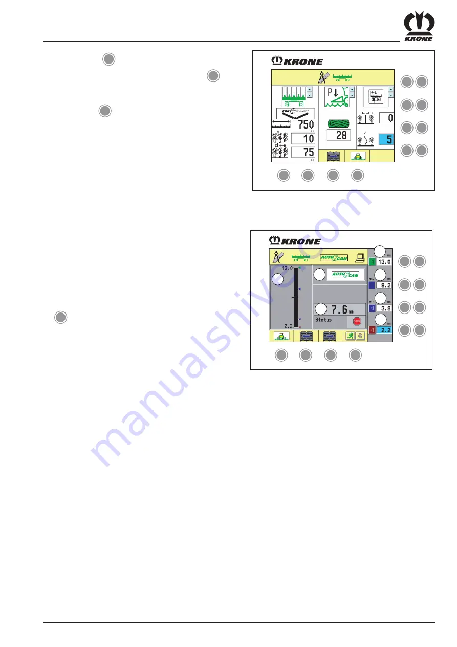 Krone BiG X 1000 Original Operating Instructions Download Page 87