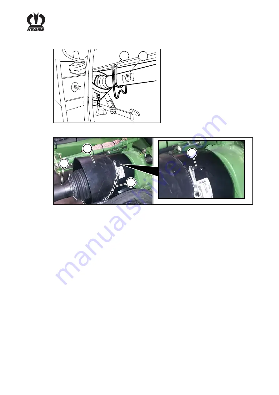 Krone Comprima F 125 XC-1 Operating Instructions Manual Download Page 95