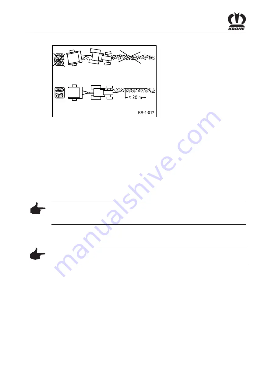 Krone Comprima F 125 XC-1 Operating Instructions Manual Download Page 110