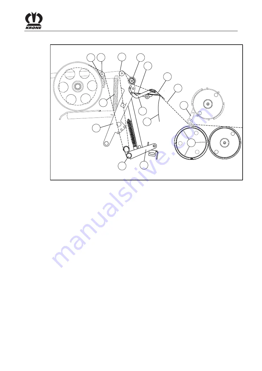 Krone Comprima F 125 XC-1 Operating Instructions Manual Download Page 131