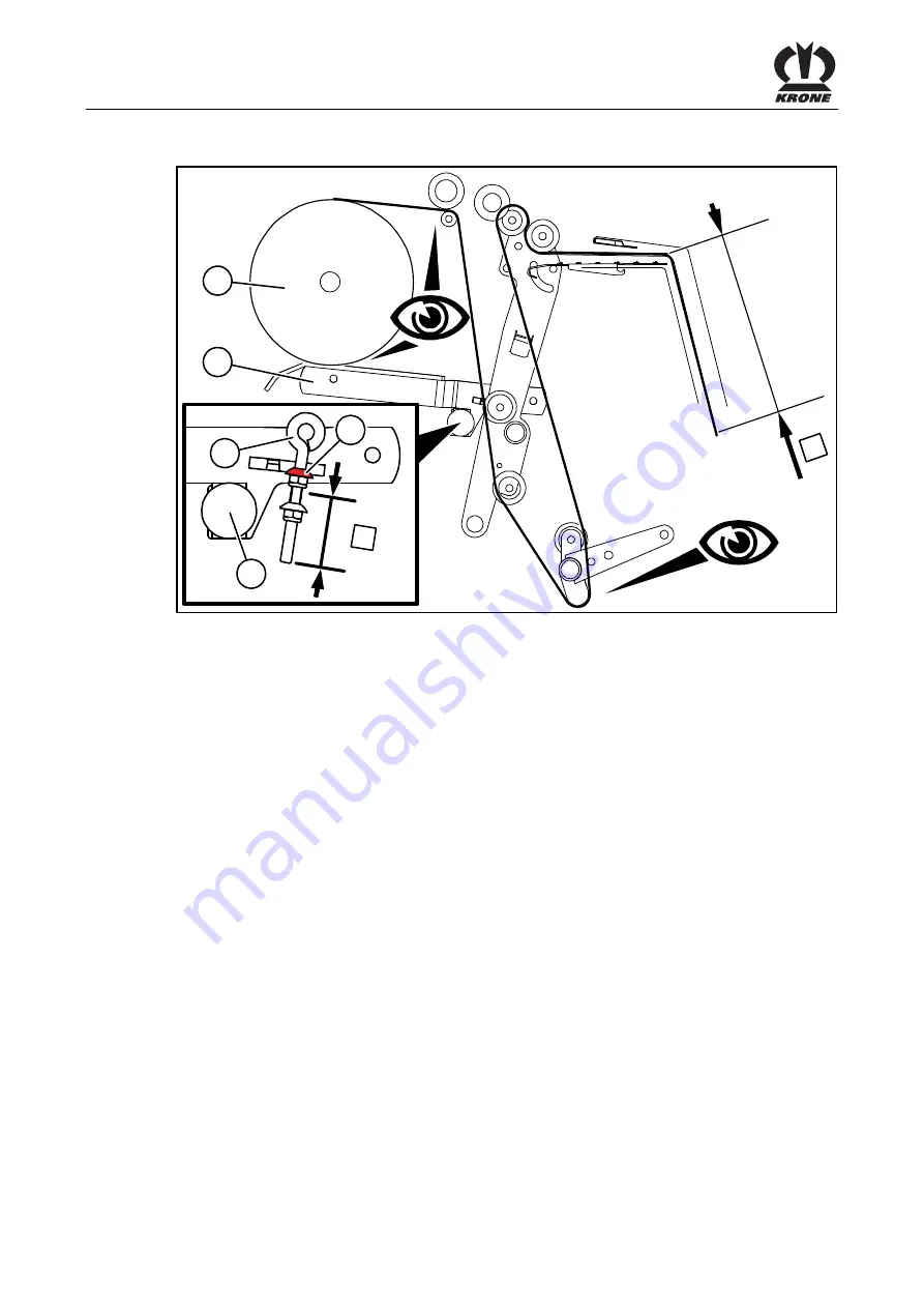 Krone Comprima F 125 XC-1 Operating Instructions Manual Download Page 142