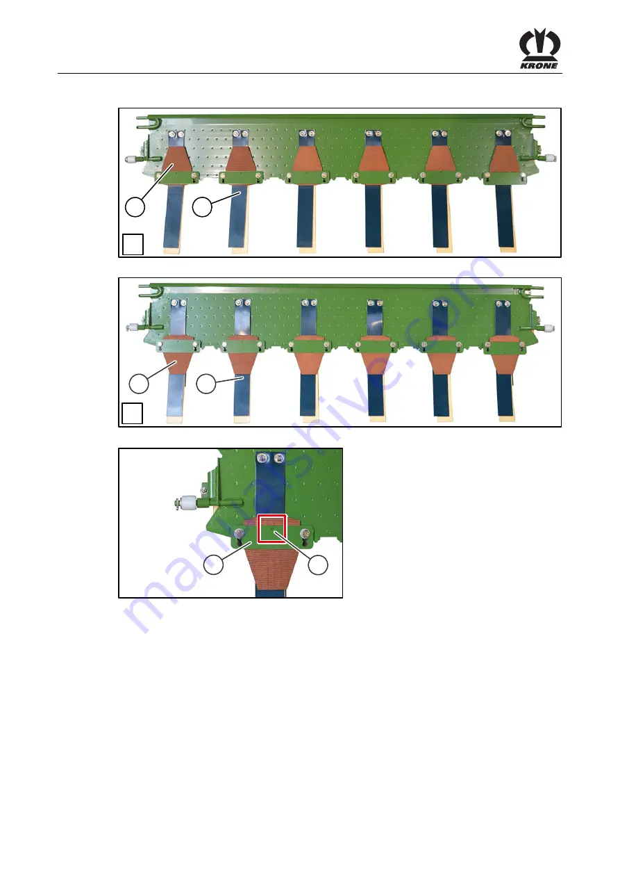 Krone Comprima F 125 XC-1 Operating Instructions Manual Download Page 144