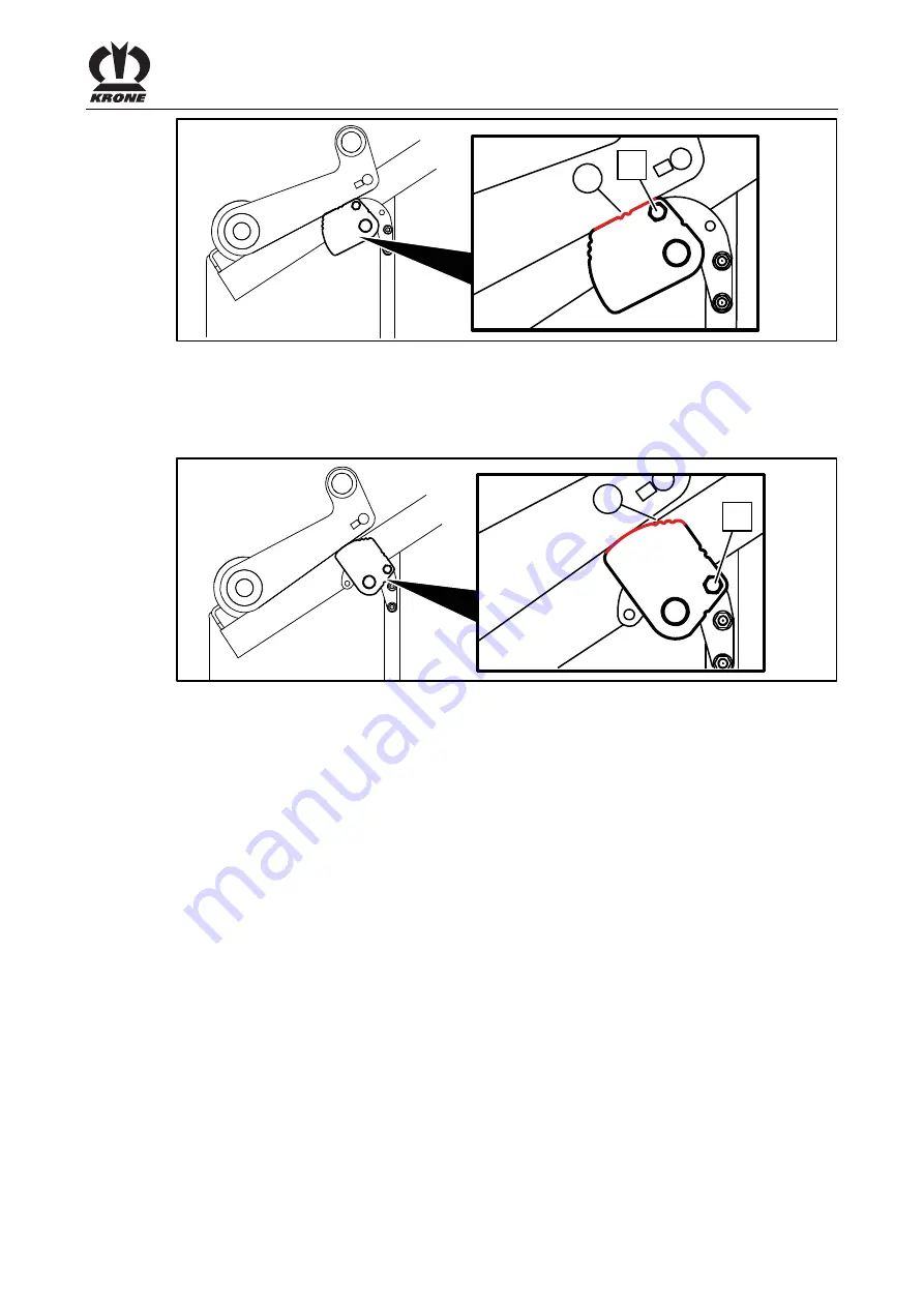 Krone Comprima F 125 XC-1 Operating Instructions Manual Download Page 155