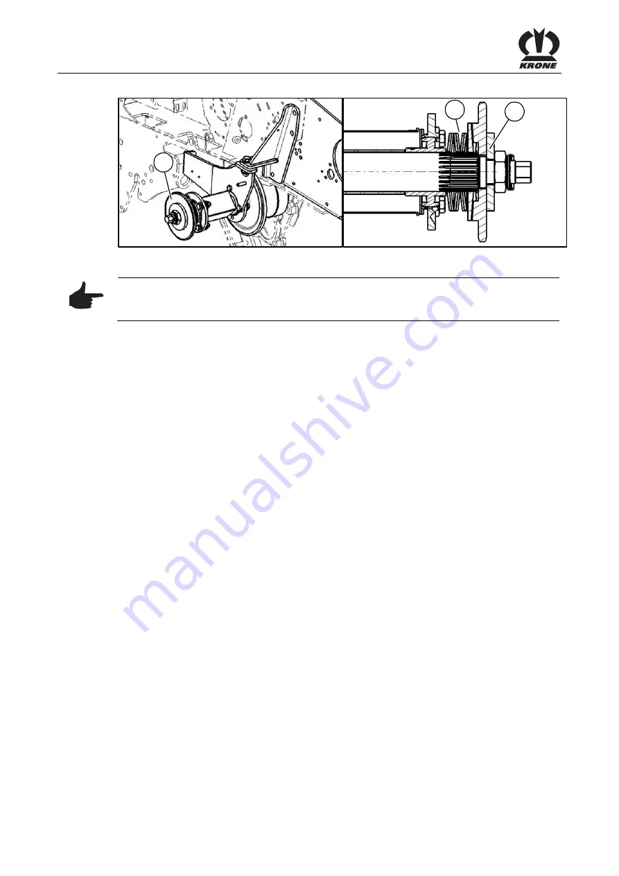 Krone Comprima F 125 XC-1 Operating Instructions Manual Download Page 206