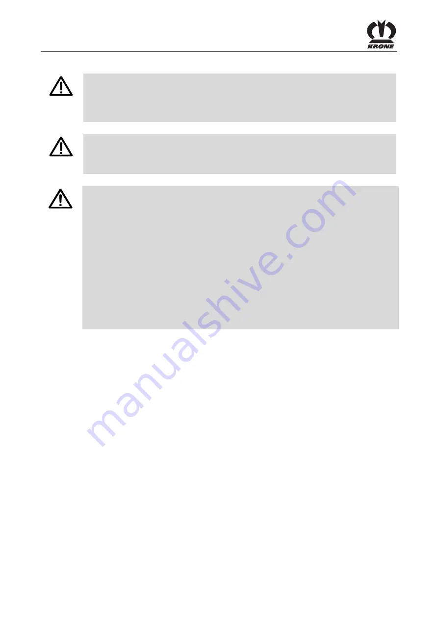 Krone Comprima F 125 XC-1 Operating Instructions Manual Download Page 214