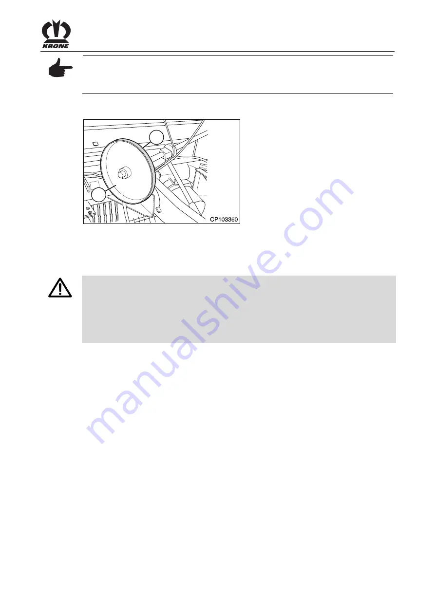 Krone Comprima F 125 XC-1 Operating Instructions Manual Download Page 239