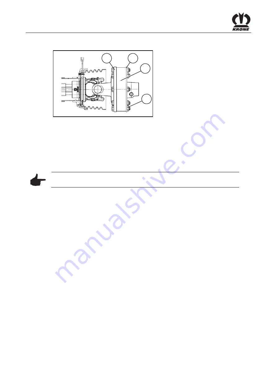 Krone Comprima F 125 XC-1 Operating Instructions Manual Download Page 242