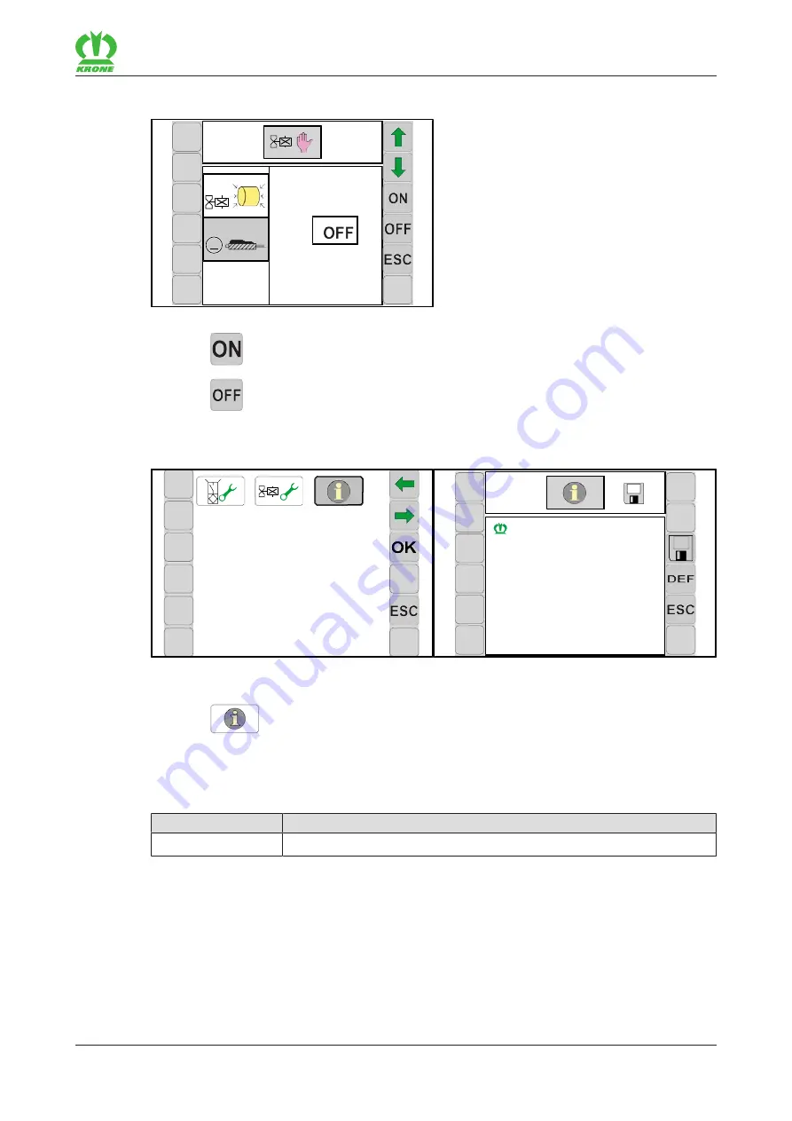 Krone Comprima F 125 XC-1 Operating Instructions Manual Download Page 305