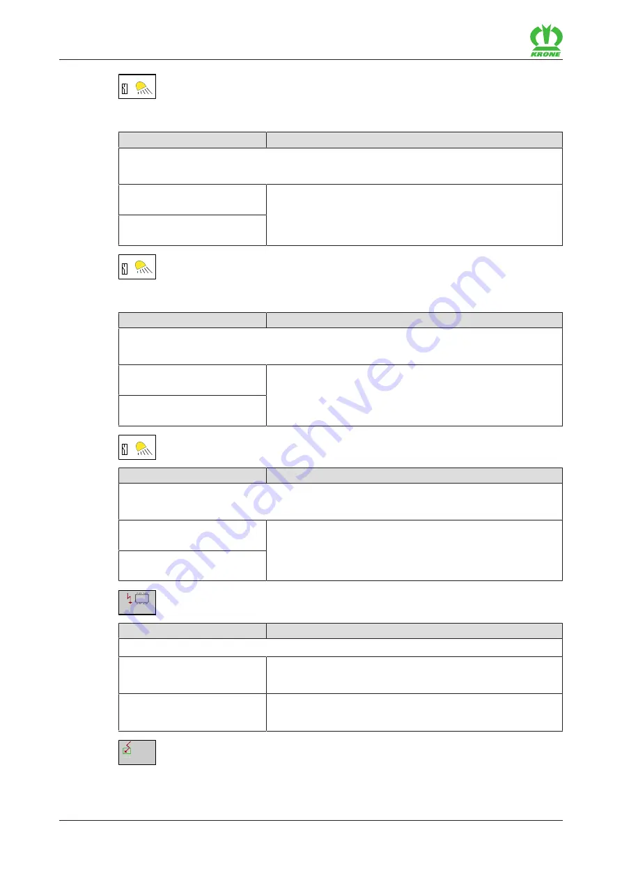 Krone Comprima F 125 XC-1 Operating Instructions Manual Download Page 328