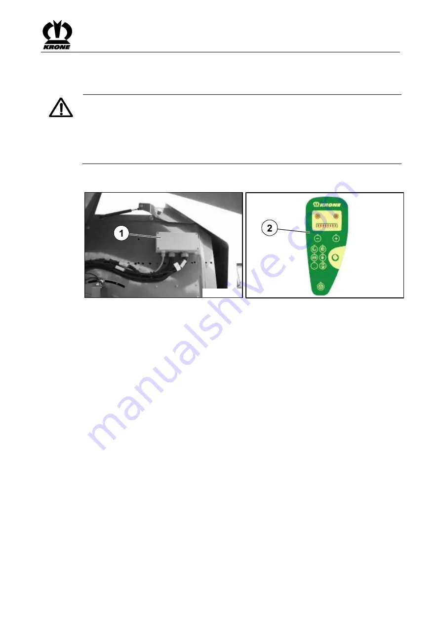 Krone Comprima F 125 Original Operating Instructions Download Page 89