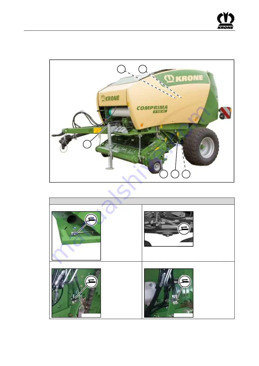 Krone Comprima F 125 Скачать руководство пользователя страница 256