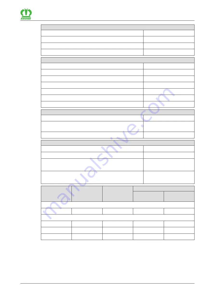 Krone Comprima F 155 XC Original Operating Instructions Download Page 43