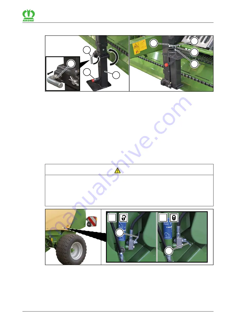 Krone Comprima F 155 XC Original Operating Instructions Download Page 75